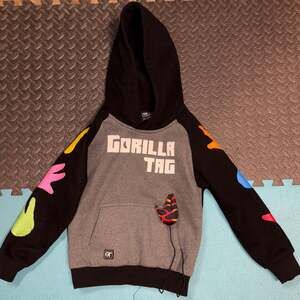 Gorilla Tag Logo Black Hoodie youth medium official juniper crates